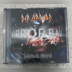 Def Leppard “Mirror Ball Live & More” 2-CD 1-DVD Set